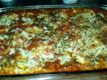 Lasanha ao Molho de Calabresa