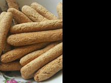 Biscoito salgado de farelo de aveia