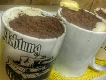 Chocolate quente branco