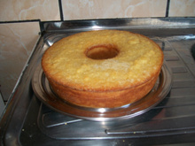 Bolo de aipim (mandioca ou macaxeira)