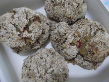 Nuggets de proteína de soja com abobrinha