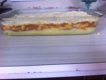 Escondidinho de polenta