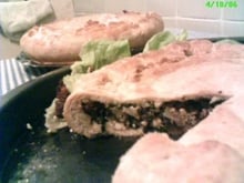 Empadão de palmito com alcaparras da Vovó