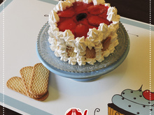 Torta general de morango