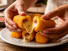 Adeus batata frita: polenta crocante com queijo e linguiça vai do petisco a acompanhamento do prato principal