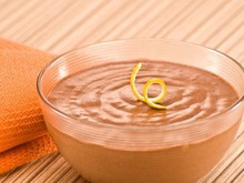 Mousse de Chocolate com Laranja