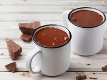 Chocolate quente cremoso