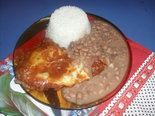 Bife à parmegiana especial