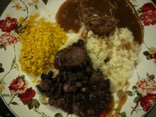 Músculo com cerveja preta