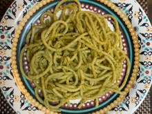 Macarrão ao pesto