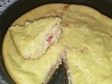 Torta cremosa de calabresa