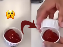 Com quantos anos você descobriu que dá para fazer uma tampa para um pote sem tampa com o próprio pote?