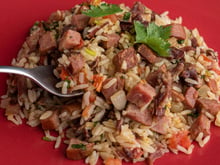 Arroz carreteiro simples