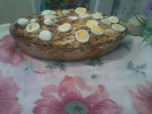 Macarronada com carne moída