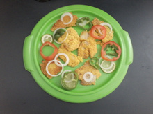 Filé de merluza frito