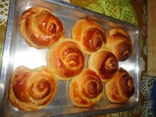 Pão caseiro de leite condensado