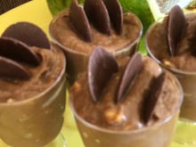 Brigadeiro de abacate com cacau