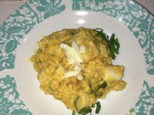 Risoto de abóbora cabotiá