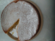 Bolo de fubá com milho