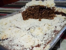 Cuca maluca chocolate do Monteiro