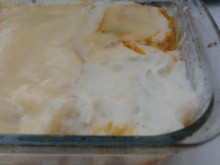 Escondidinho de purê de batatas com frango