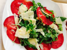Bresaola com limão siciliano