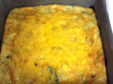 Torta de vegetais da Fafá