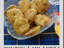 Chuchu à milanesa do Lúcio Cézar