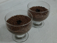 Flan de brigadeiro