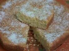 Bolo de aipim com coco