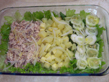 Salada verde e amarela