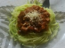 Macarronada de abobrinha