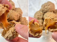 Essa é a trufa de caramelo crocante mais perfeita e cremosa que eu já comi, faço toda semana para levar para o trabalho!