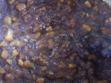 Doce de banana com canela