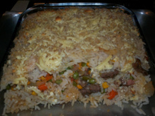 Arroz de forno da KK