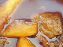 Costela com mandioca