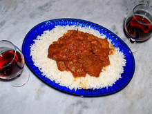 Carne assada ao molho