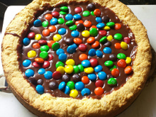 Torta de chocolate com amendoim