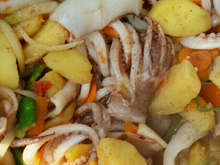 Caldeirada de frutos do mar