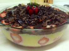 Bombom aberto de morango: passo a passo