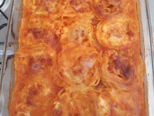 Lasanha de macarrão ninho