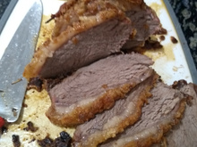 Picanha ao trigo no forno