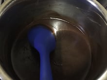 Calda de chocolate fácil,barata e rápida