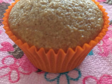 Bolinho integral de mel