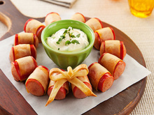 Salsichas tipo aperitivo