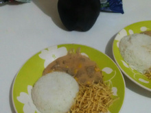 Estrogonofe de carne com creme de cebola