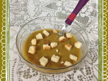 Sopa rápida de ervilha