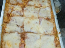 Lasanha de carne moída