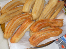 Churros caseiros