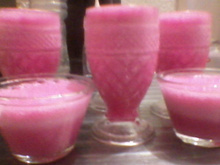 Gelatina com iogurte light